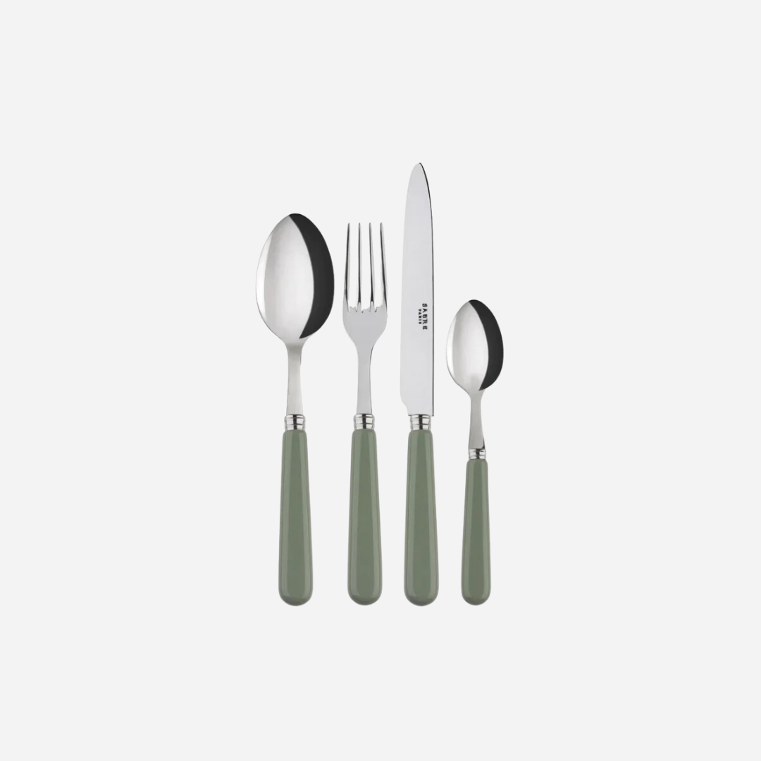 Pop-Unis Asparagus 8-Piece Cutlery Set