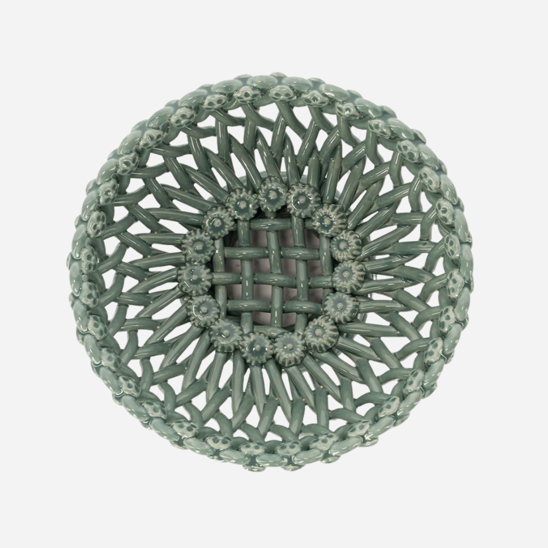 Woven Sage Bowl