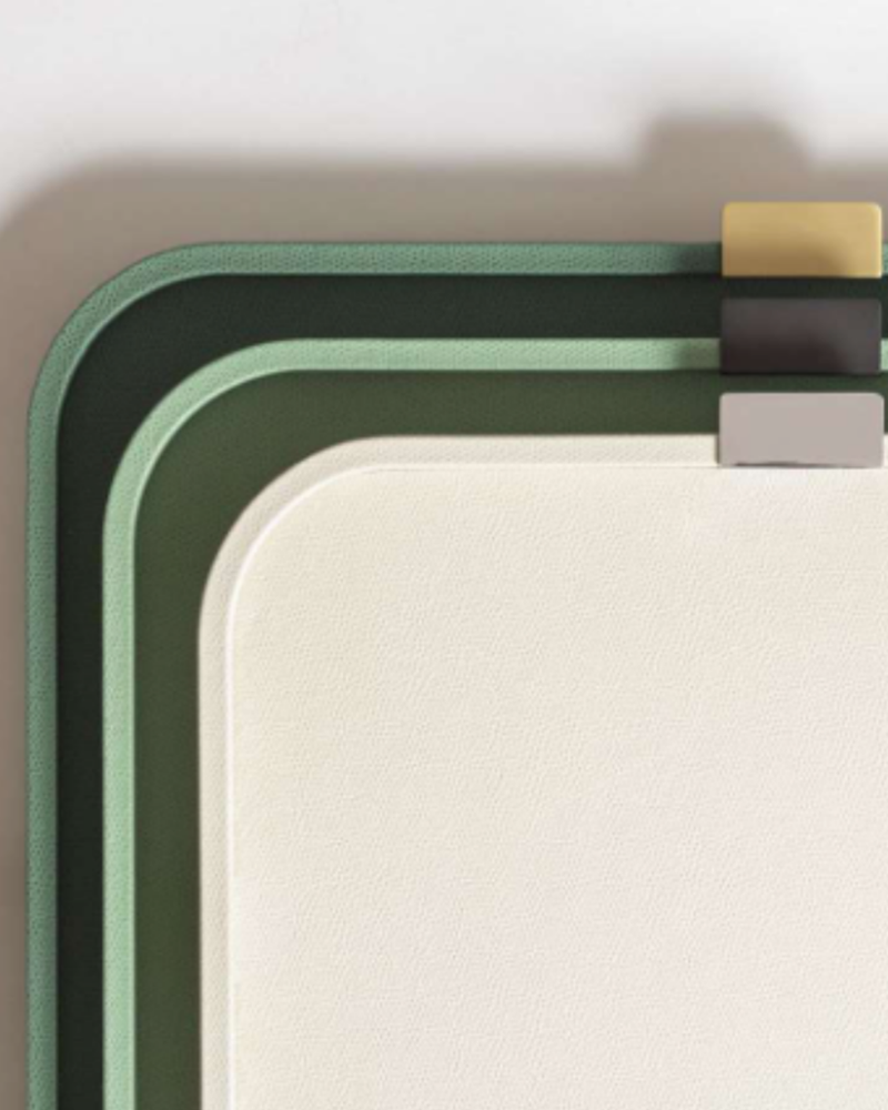 Puccini Leather Square Tray
