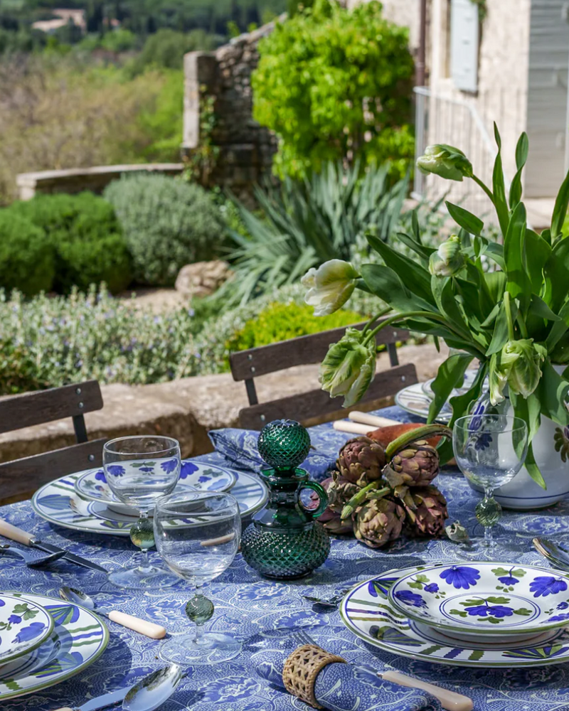 Demetra Green Wine Glass, Set of 2