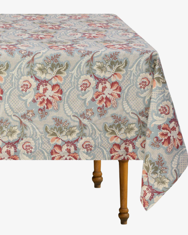 Iris Linen Tablecloth, Rectangle