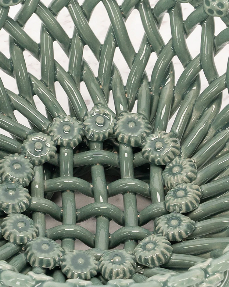 Woven Sage Bowl