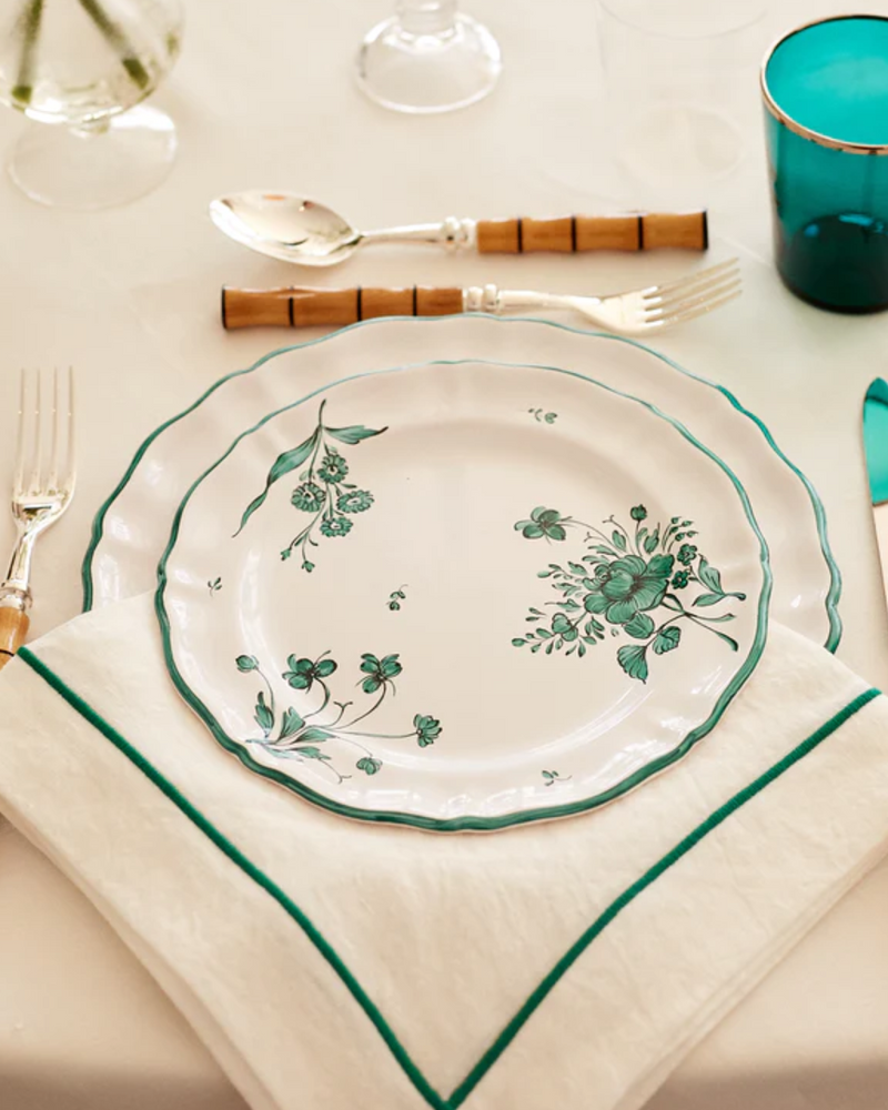 Camaïeu, Vert Dinner Plate, Set of 2