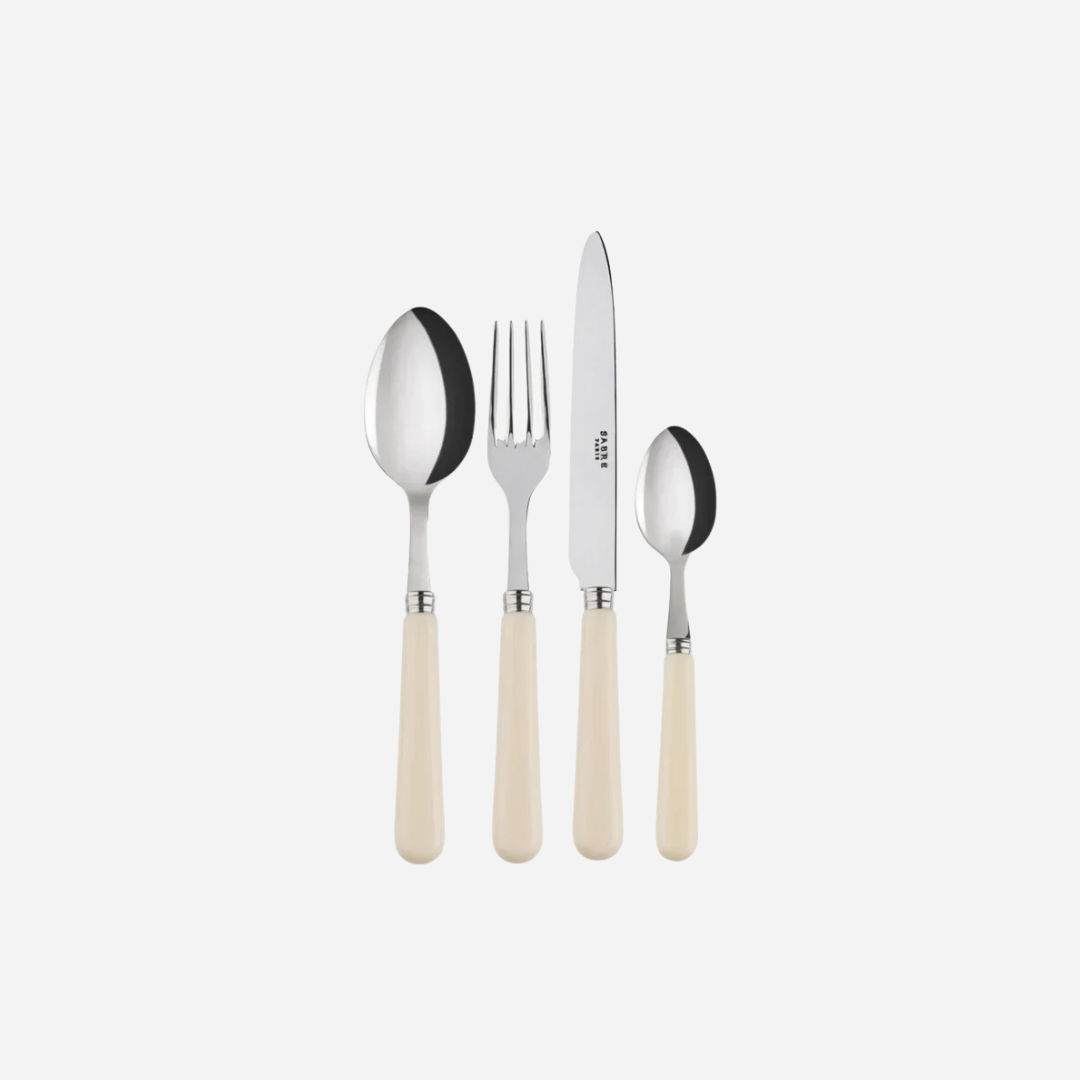 Pop-Unis Ivory 8-Piece Cutlery Set