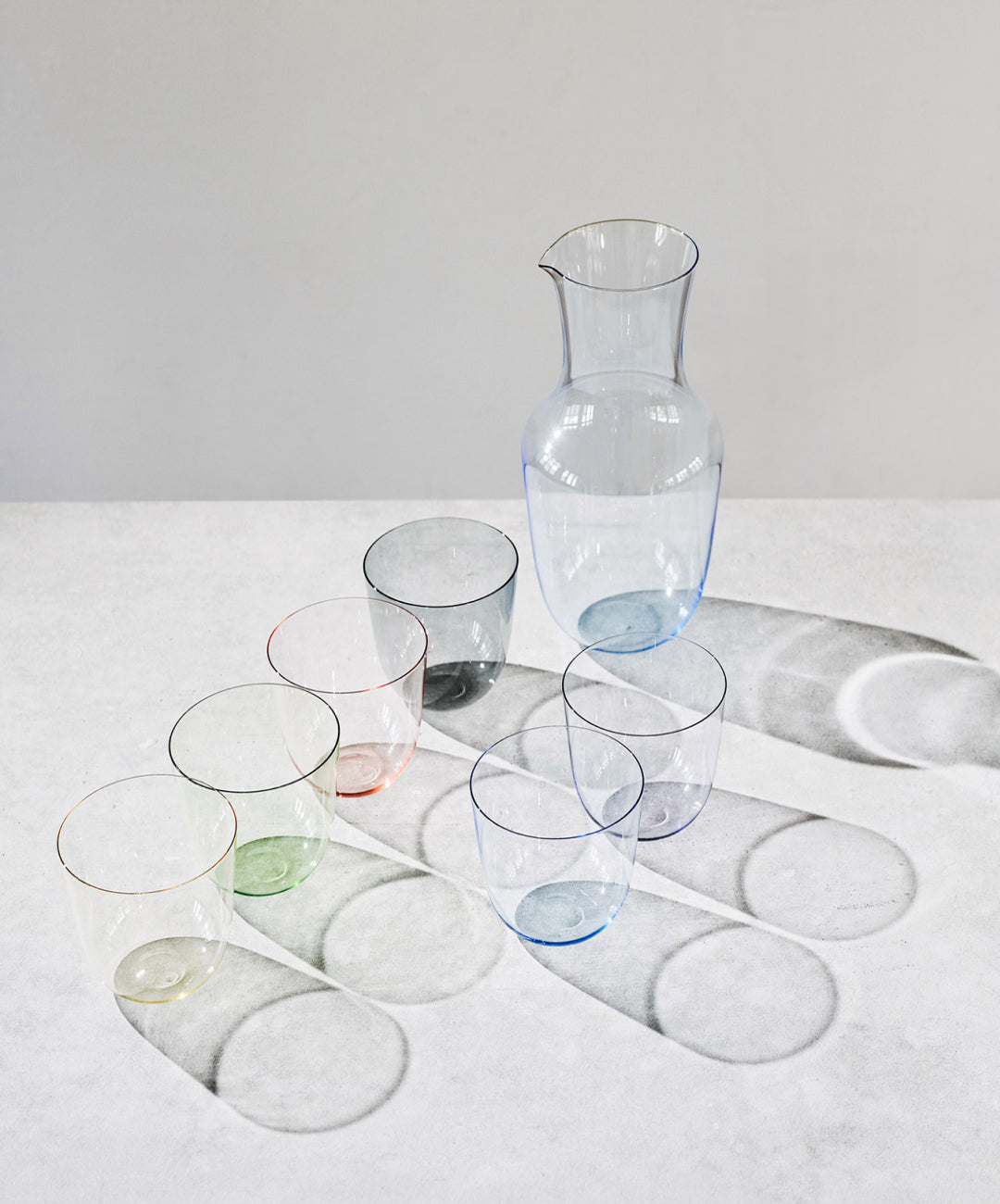 Alpha Amethyst Water Tumbler, Set of 2