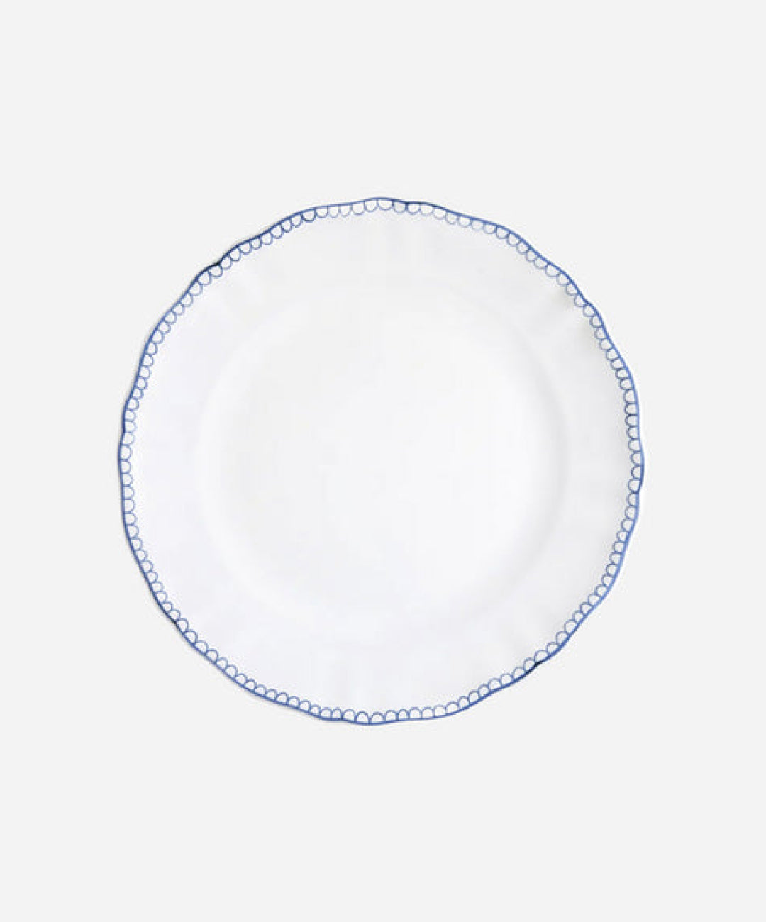 Bouclette Dinner Plate, Blue, Set of 2
