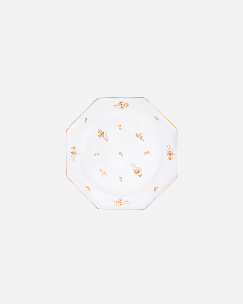Brindille Salad Plate, Ochre Brûlée