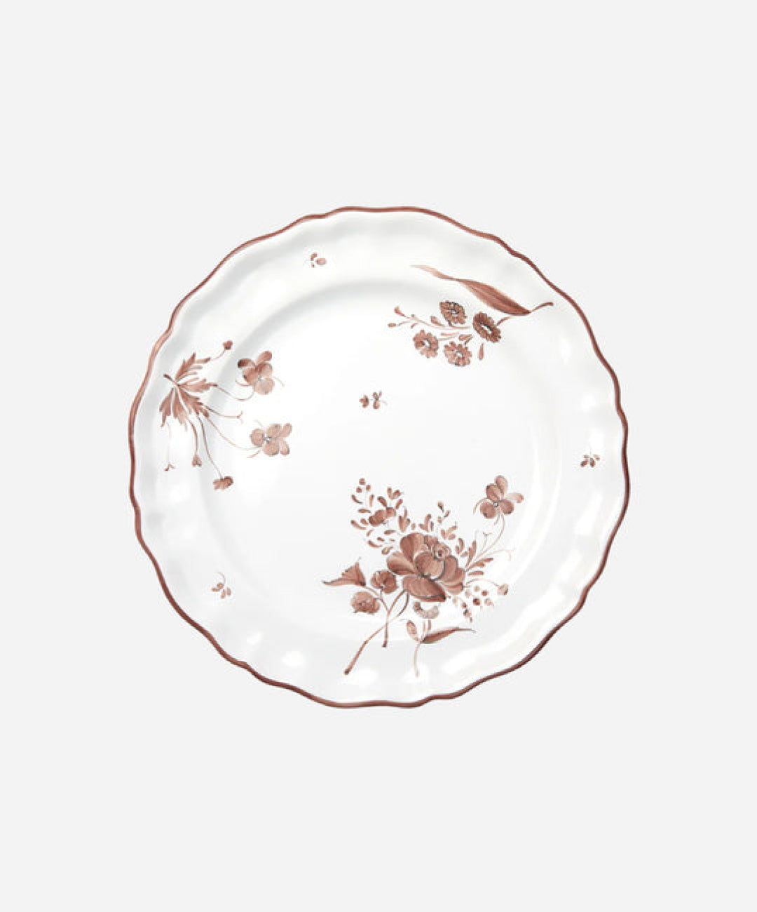 Camaïeu Chocolate Salad Plate, Set of 2