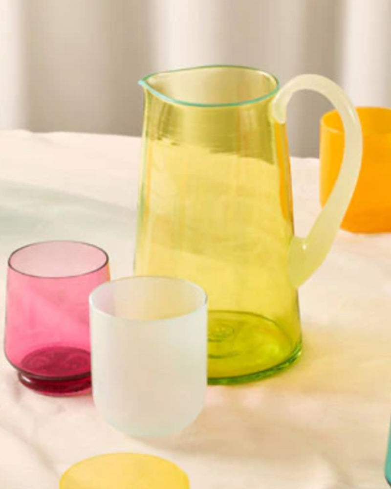 Fluorescent Yellow Miami Jug