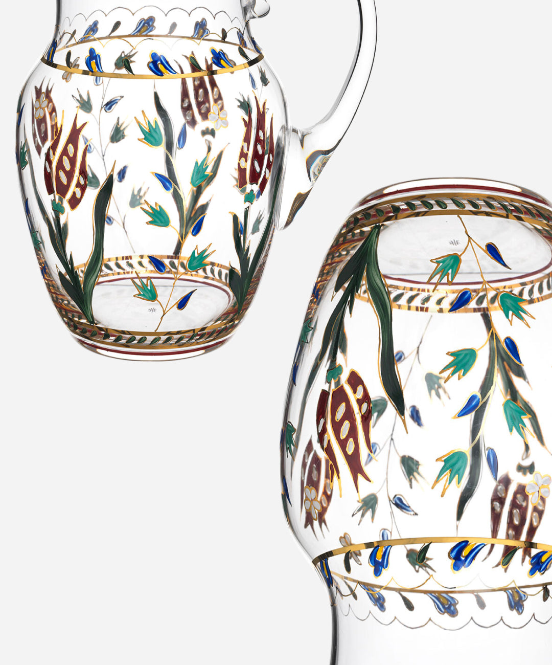 Handpainted Persian Flower No. 1 Pitcher