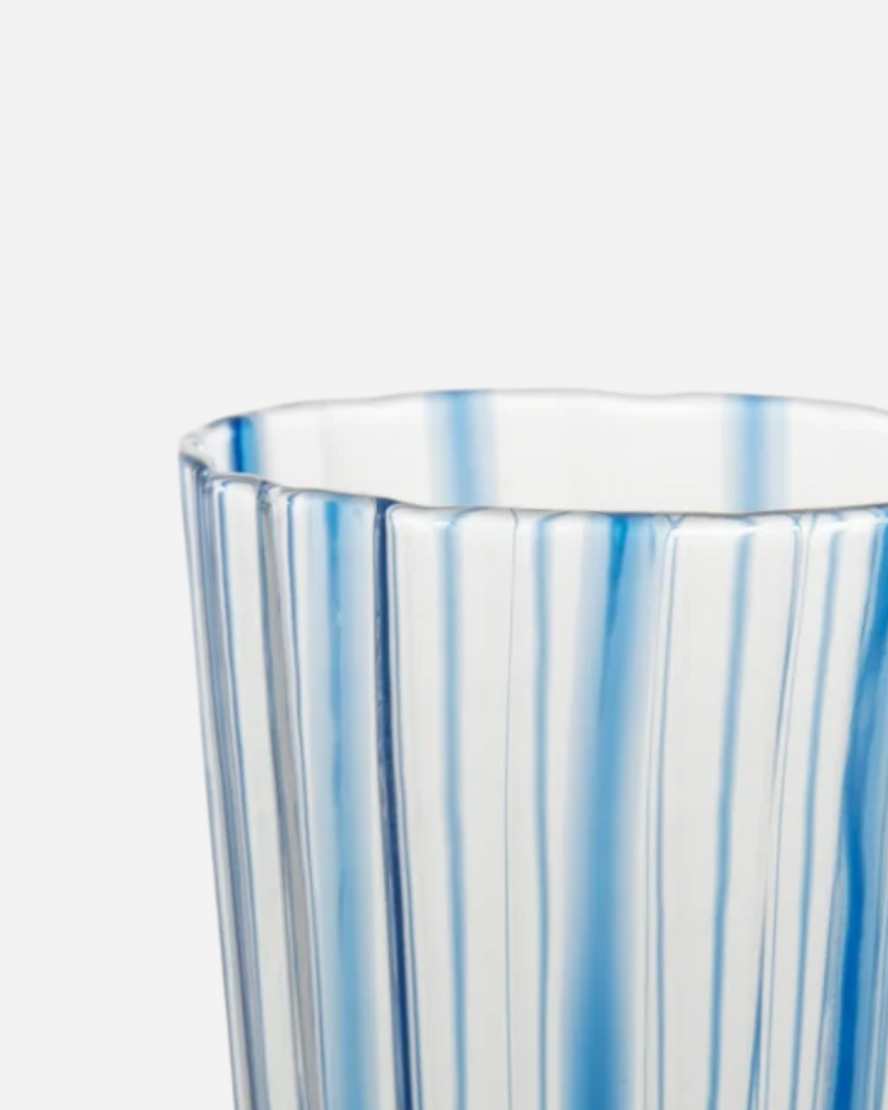 Carlos Blue Glass Tumbler, Set of 2