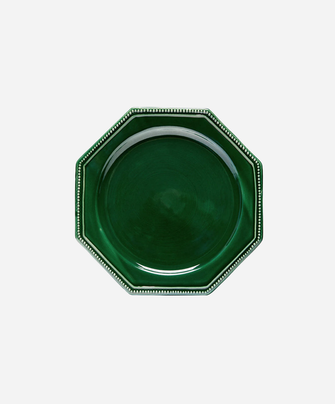 Louis XVI Green Dinner Plate, Set of 4