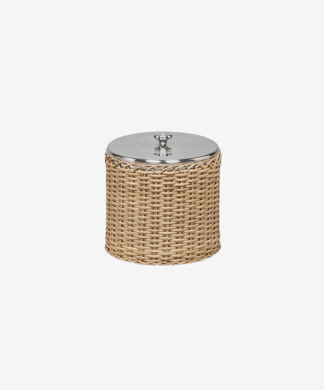 Menton Rattan Ice Bucket, Small