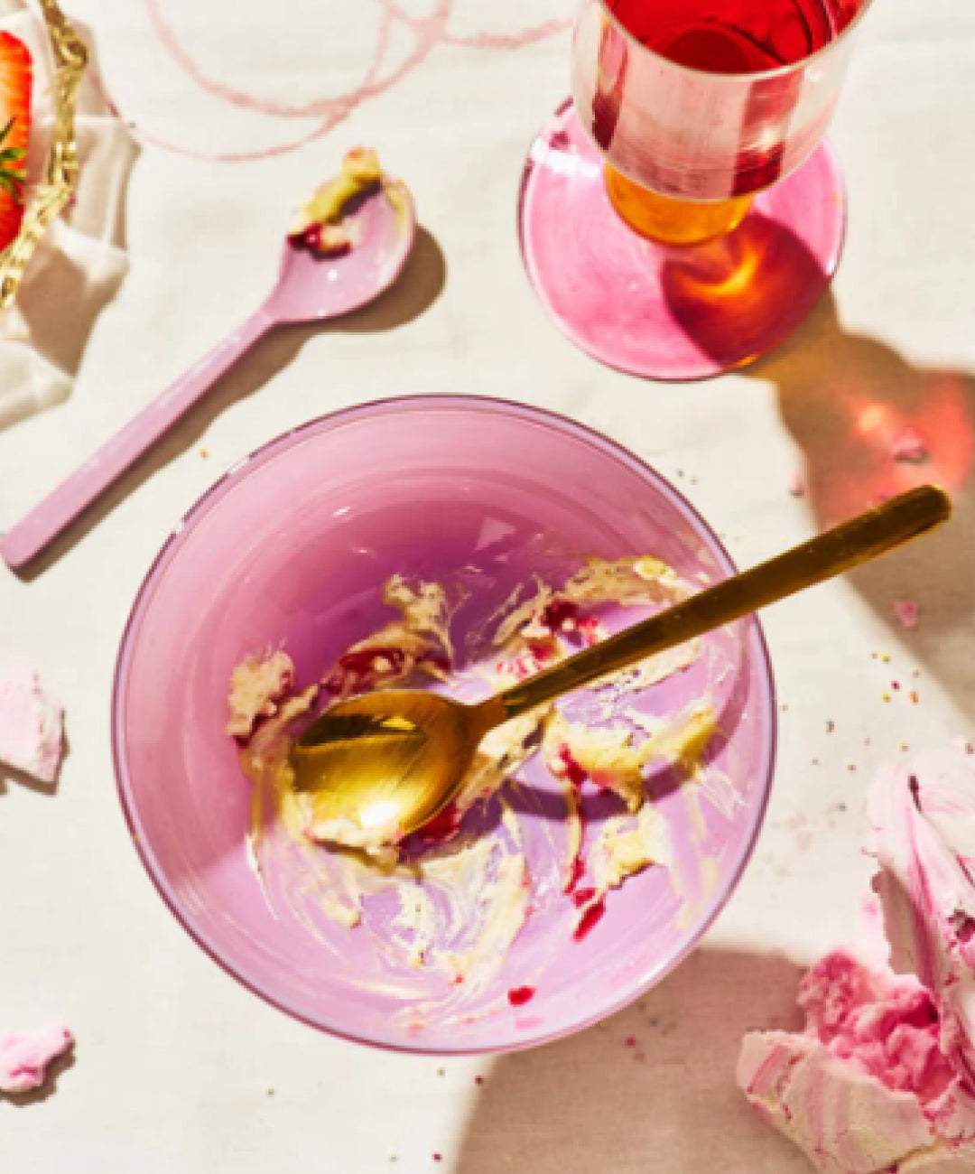 Miami Ice Cream Coupe in Lilac