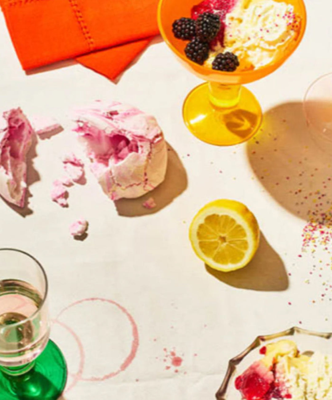 Miami Ice Cream Coupe in Orange