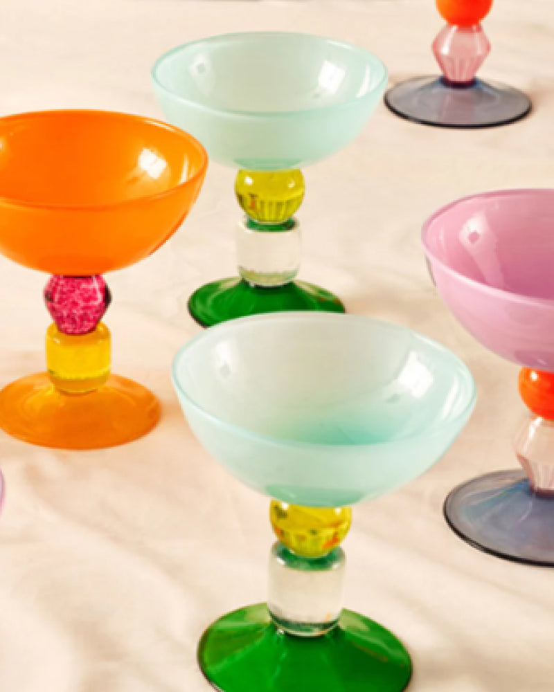 Miami Ice Cream Coupe in Soft Blue