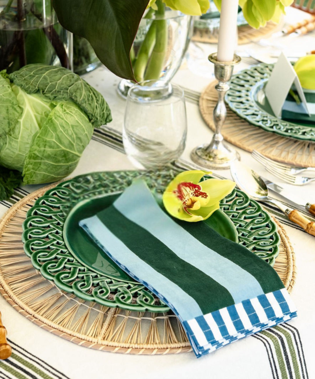 Pearl Verde Salad Plate, Set of 2