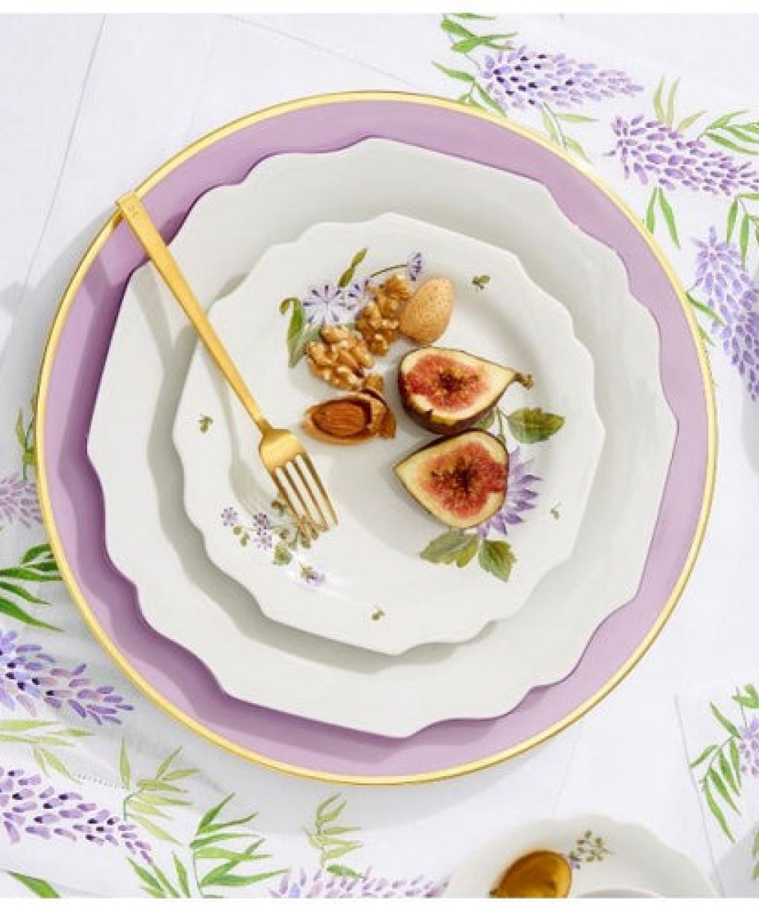 Schubert Pale Lilac Charger Plate, Set of 2
