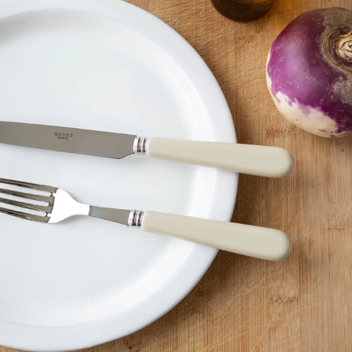 Pop-Unis Light Khaki 8-Piece Cutlery Set