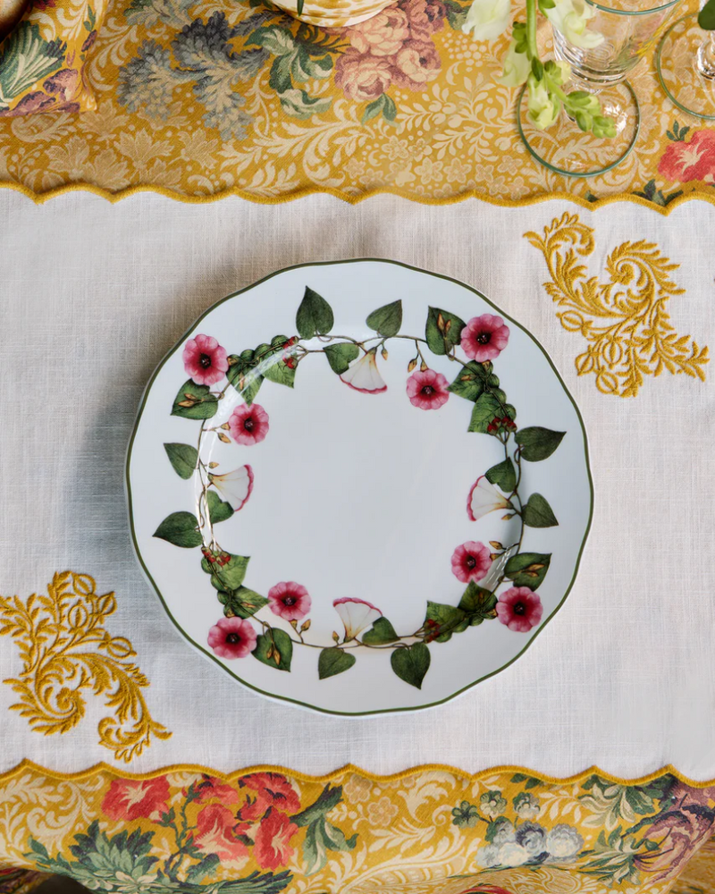 Botanica Yellow Linen Placemat, Set of 4