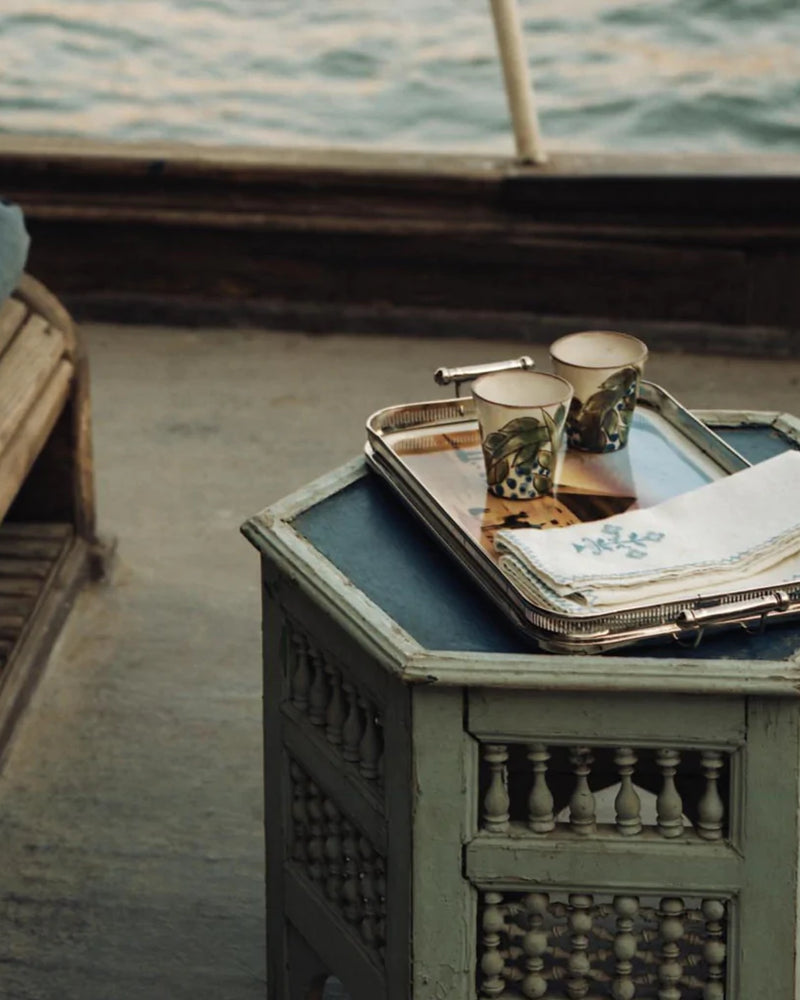 Bouquet Blue Napkin, Set of 4