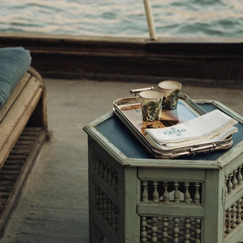 Bouquet Blue Napkin, Set of 4