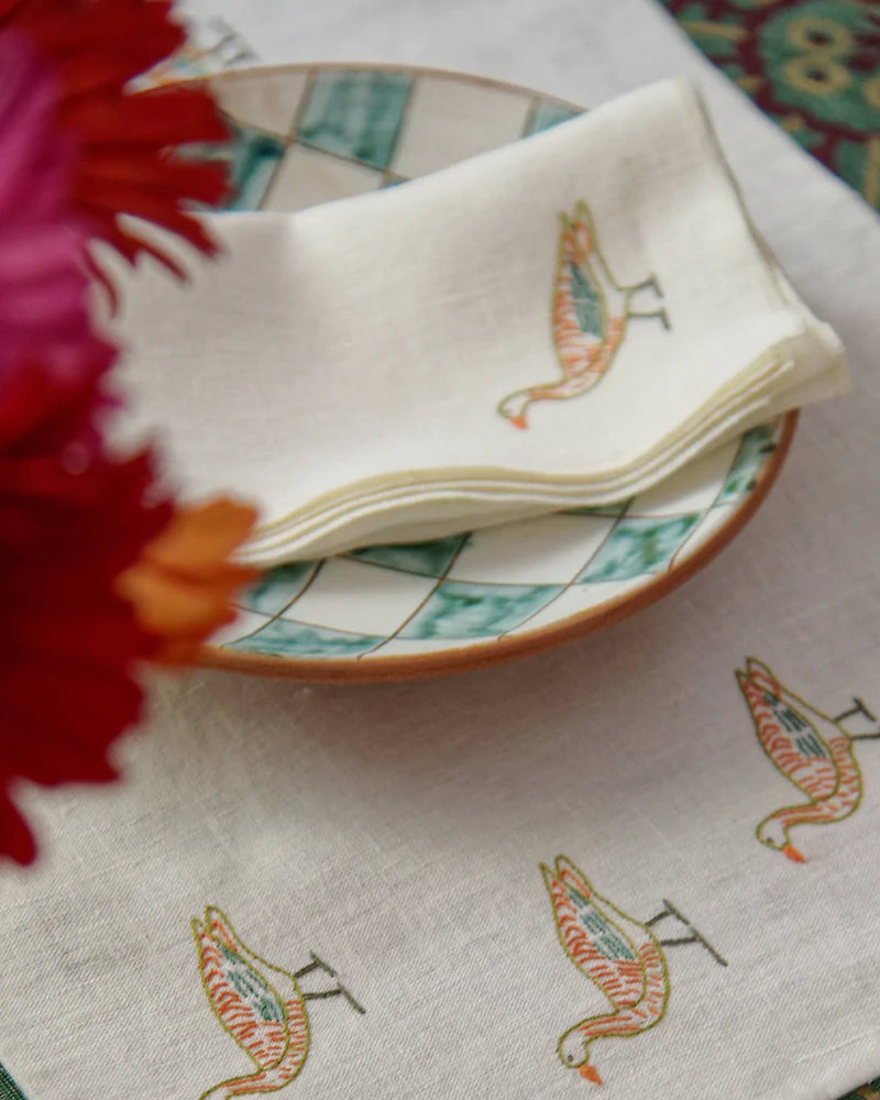 Birdlife Napkin, Set of 6
