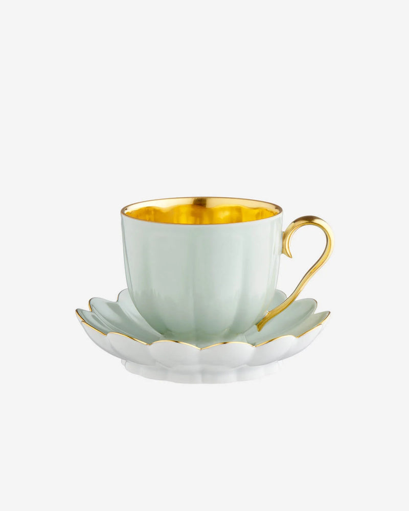 Melon Teacup & Saucer