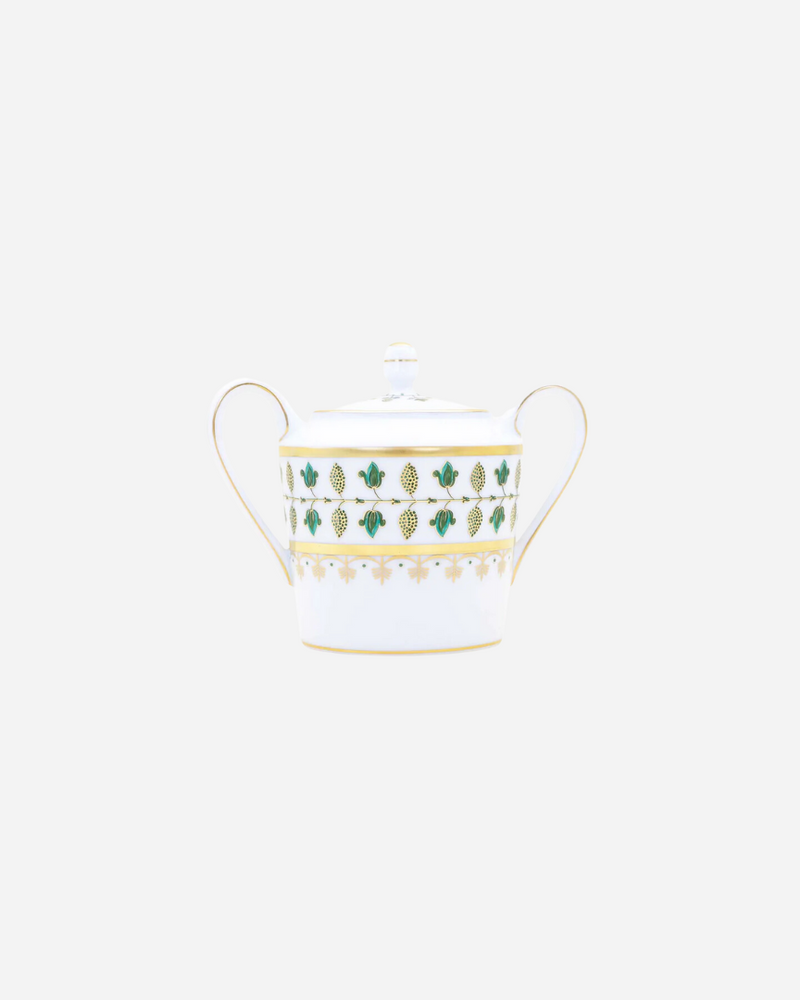 Matignon Green Sugar Bowl