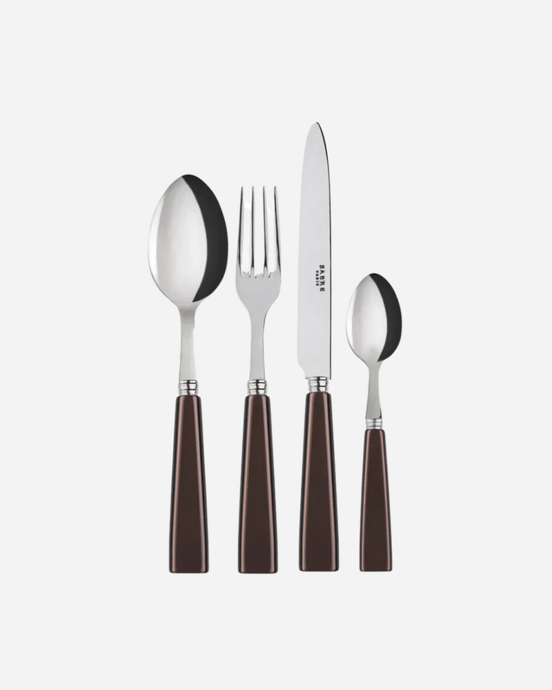 Icône Brown 8-Piece Cutlery Set