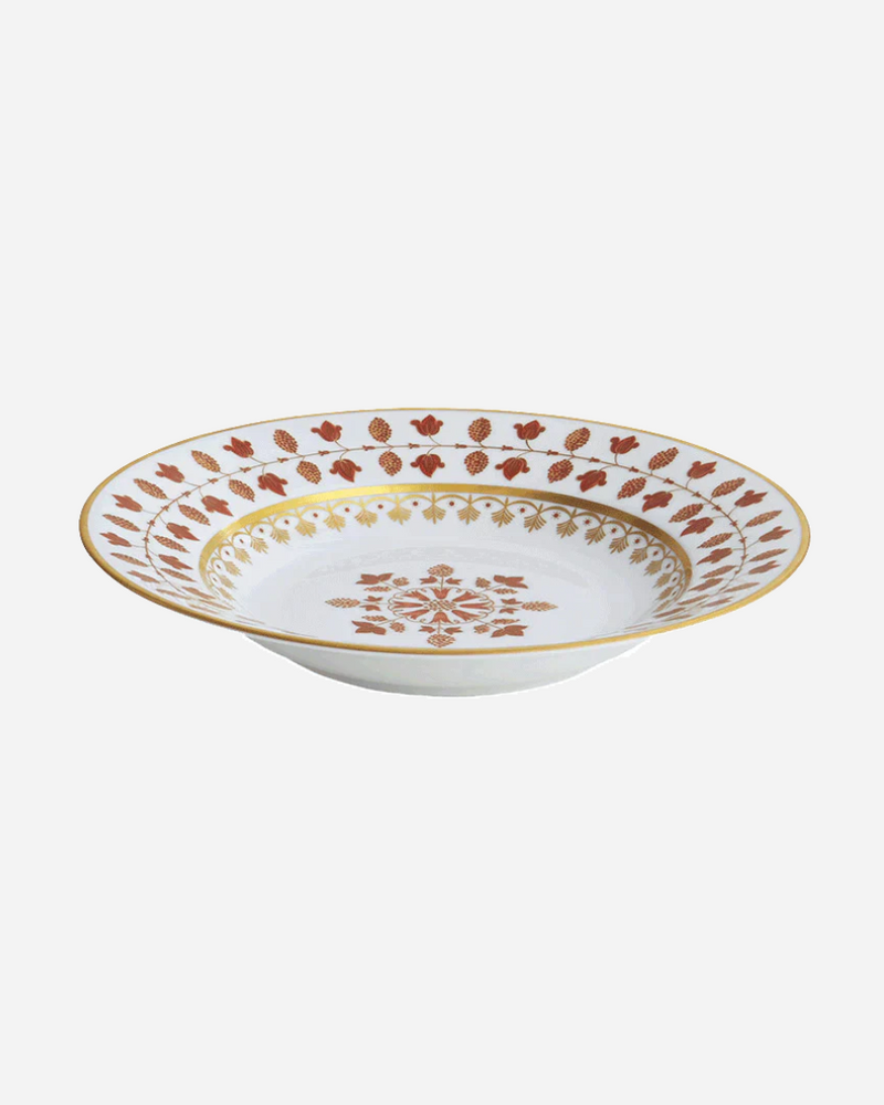 Matignon Rust Rim Soup Plate