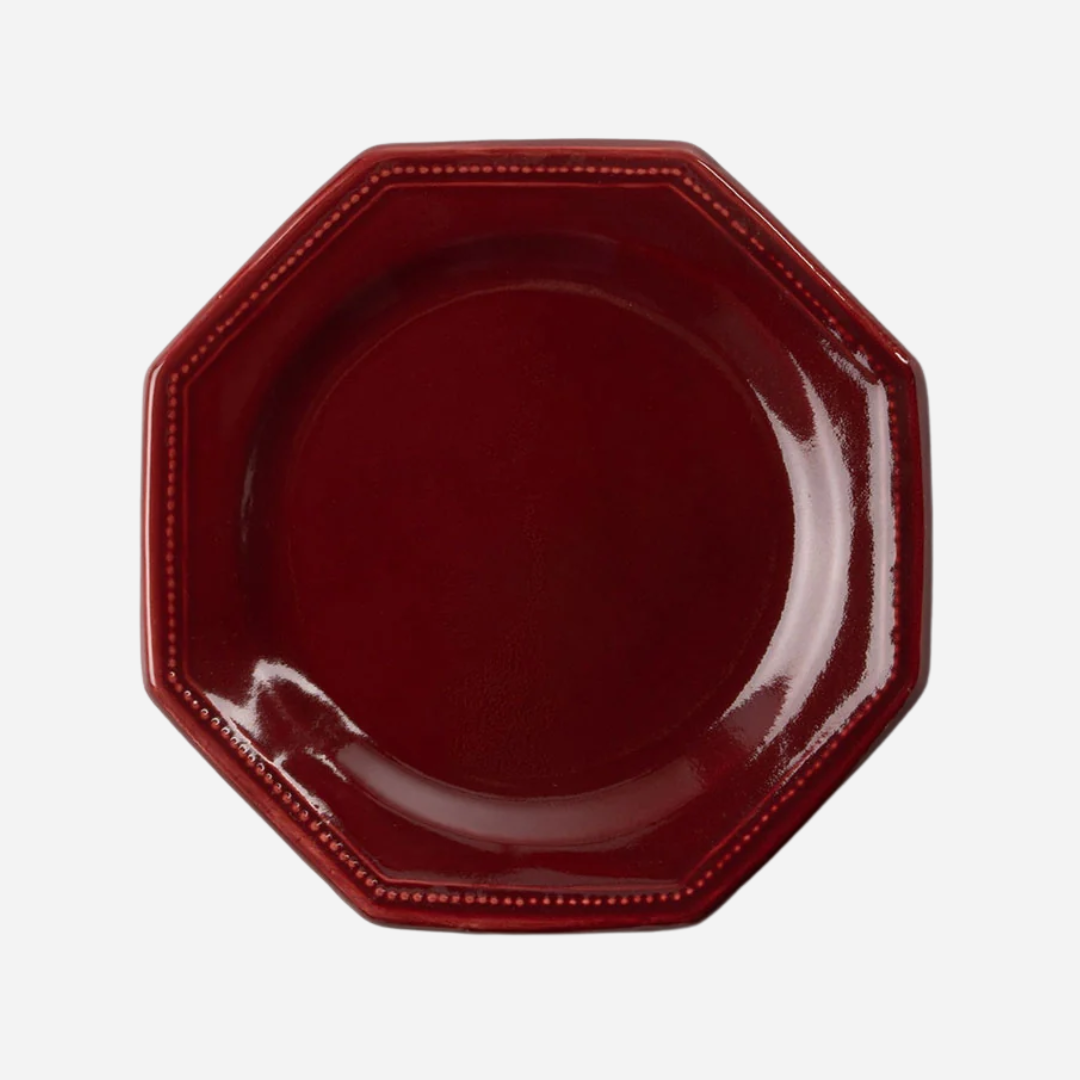 Louis XVI Bordeaux Salad Plate, Set of 4
