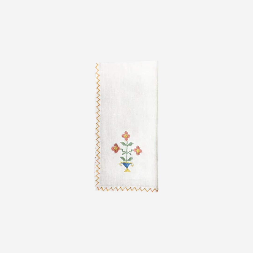 Bouquet Coral Napkin, Set of 4