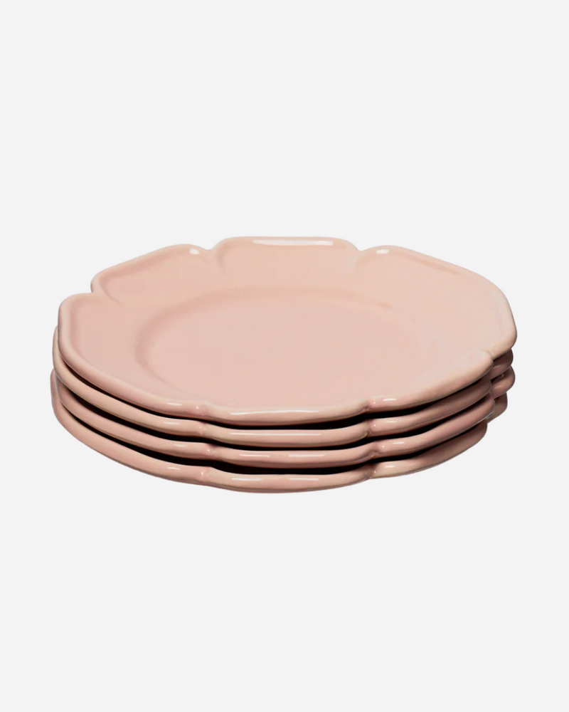 Louis XV Campaign Pink Dinner Plate, Set of 4