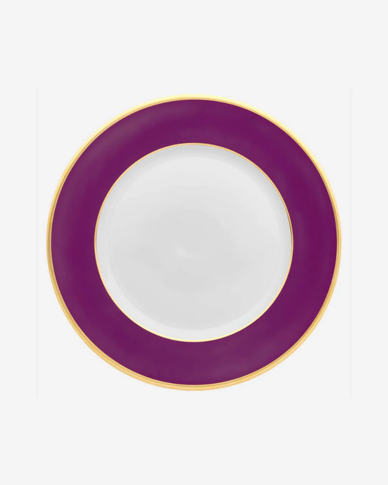 Schubert Violet Charger Plate, Set of 2