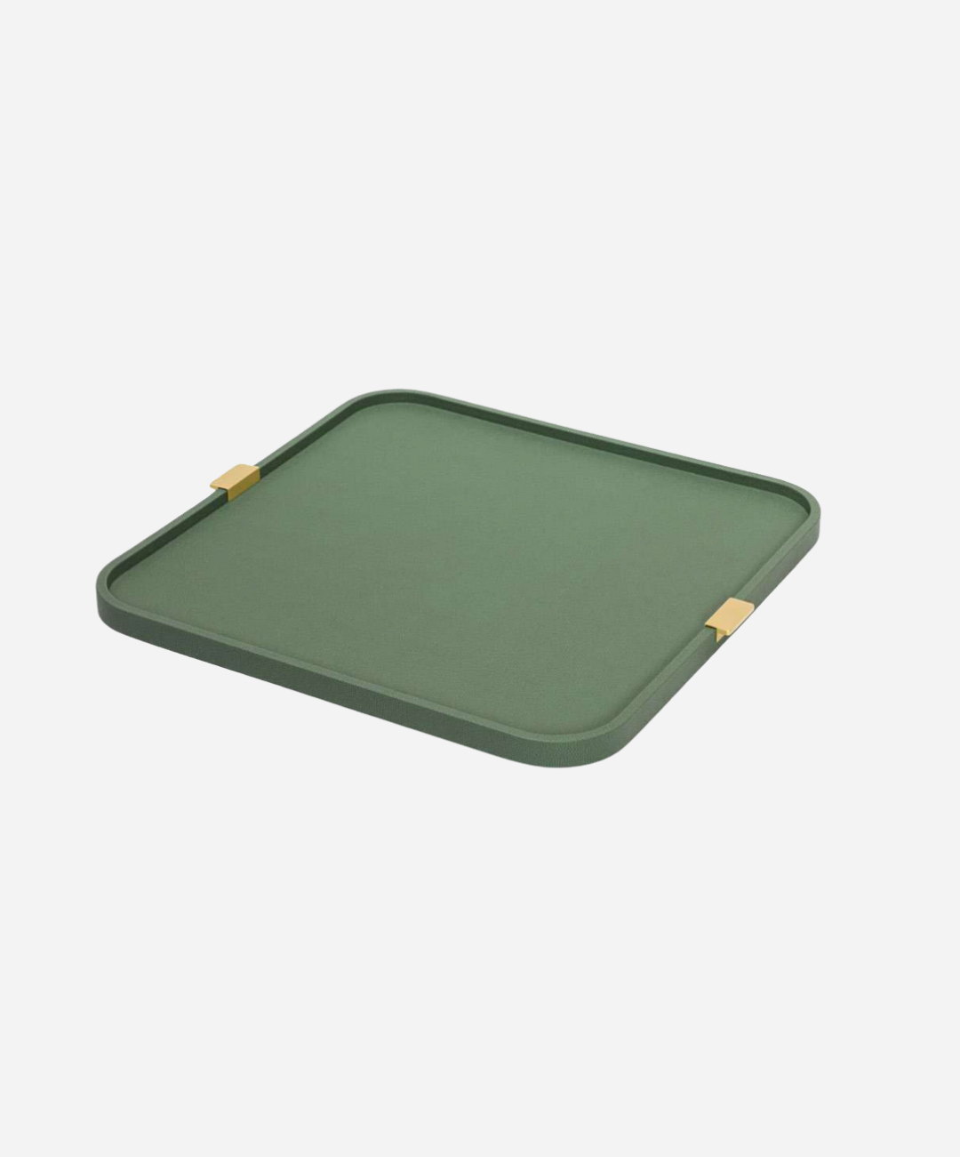 Puccini Leather Square Tray