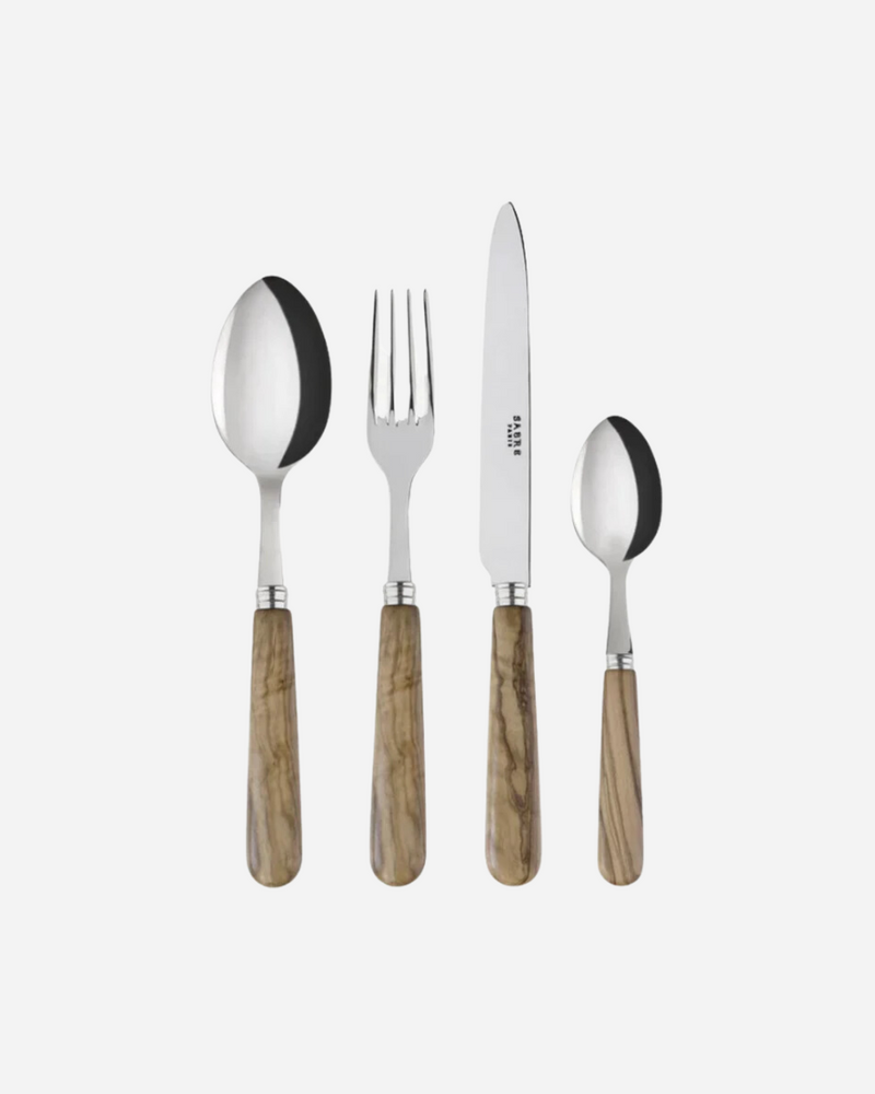Lavandou Olive Wood 8-Piece Cutlery Set