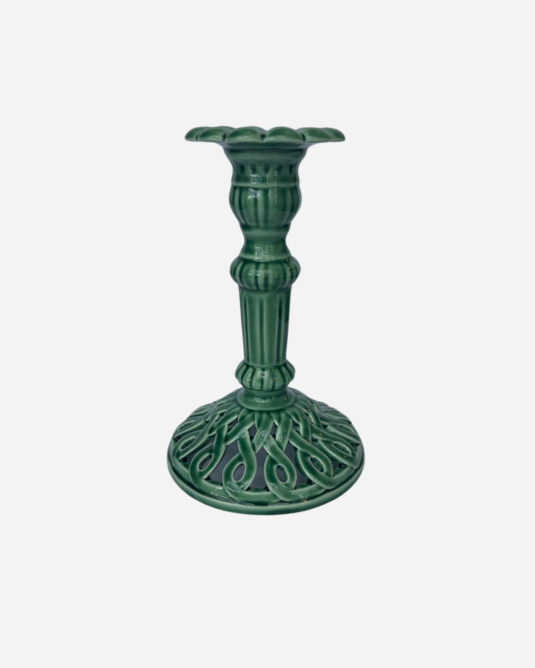 Pearl Verde Candle Holder, Large