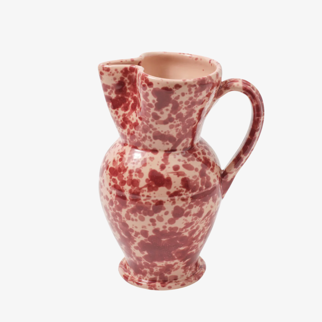 Speckled Pink Pitcher