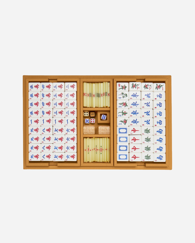 Yellow Mahjong Game Set