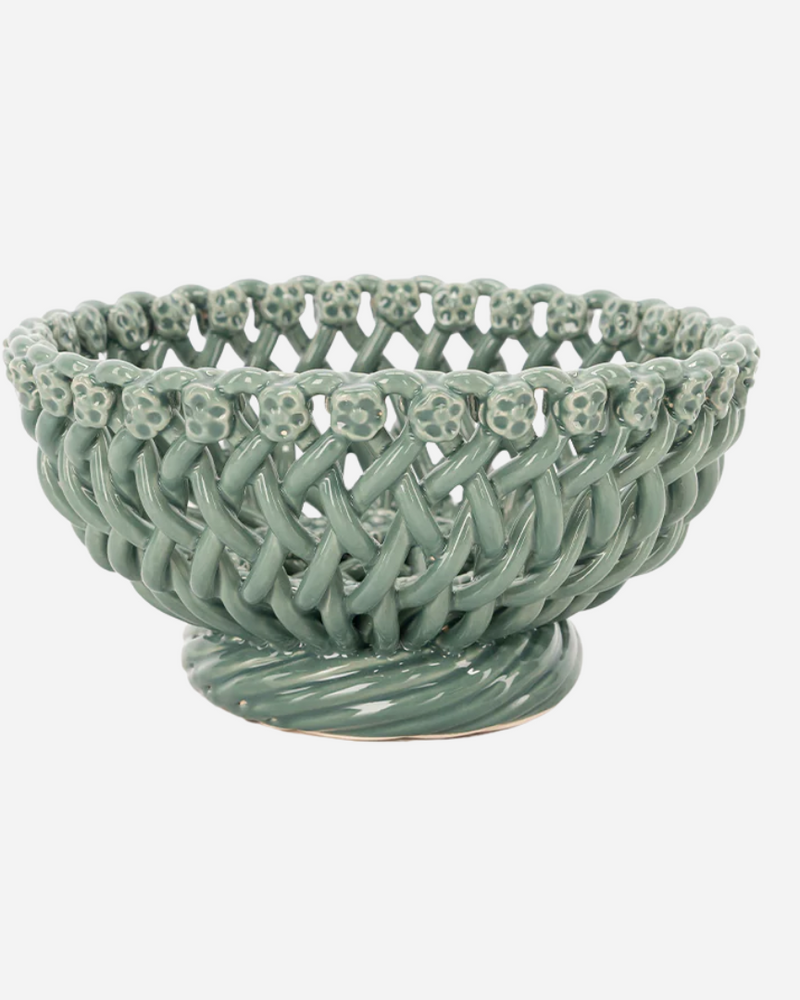 Woven Sage Bowl