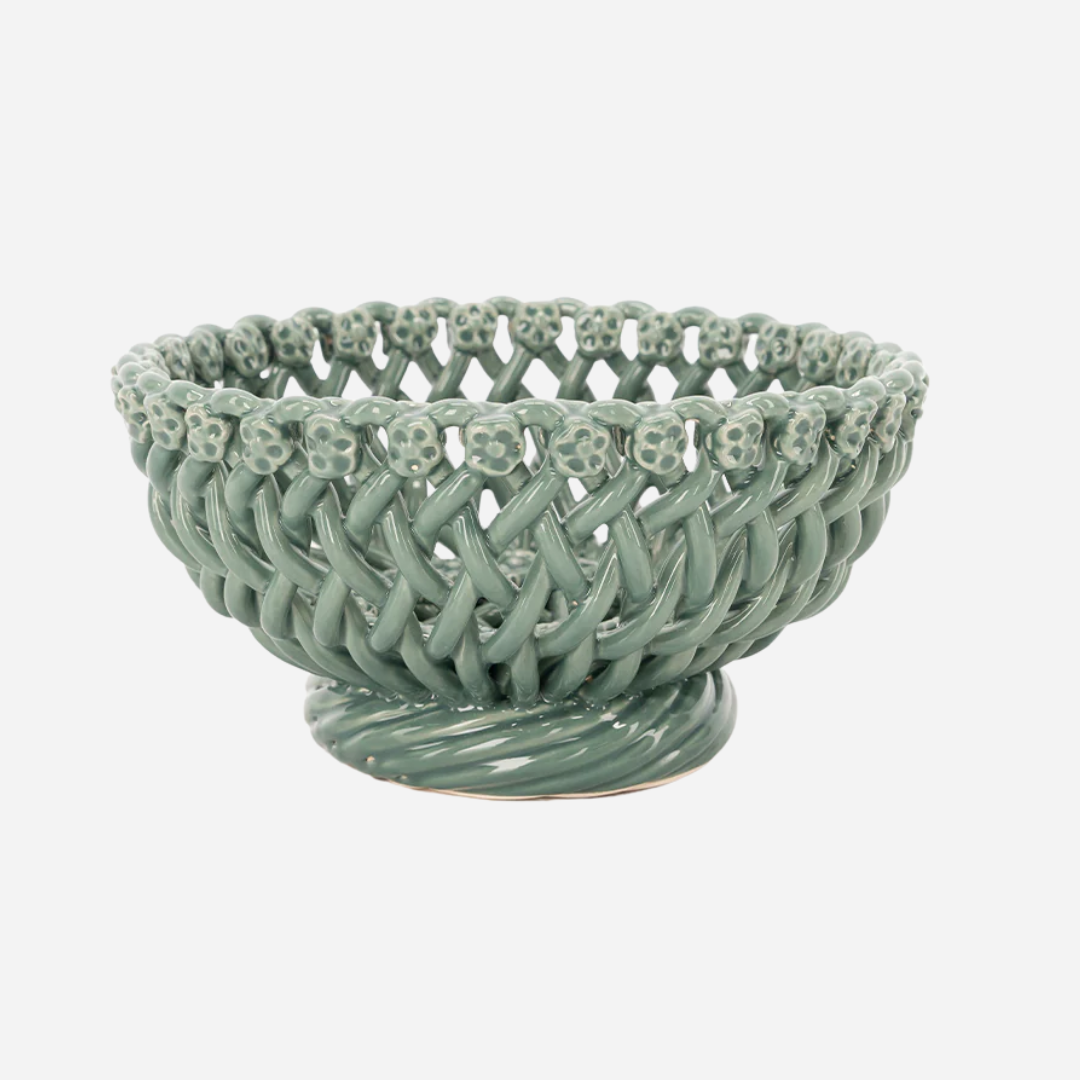 Woven Sage Bowl