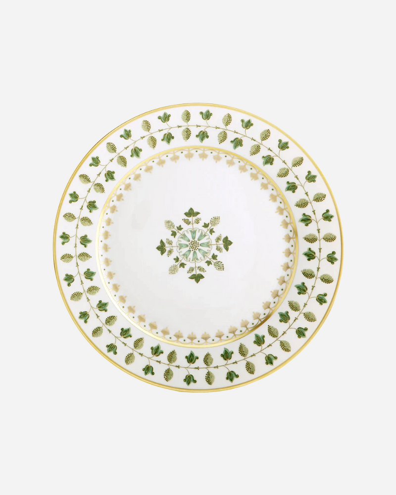 Matignon Green Dessert Plate