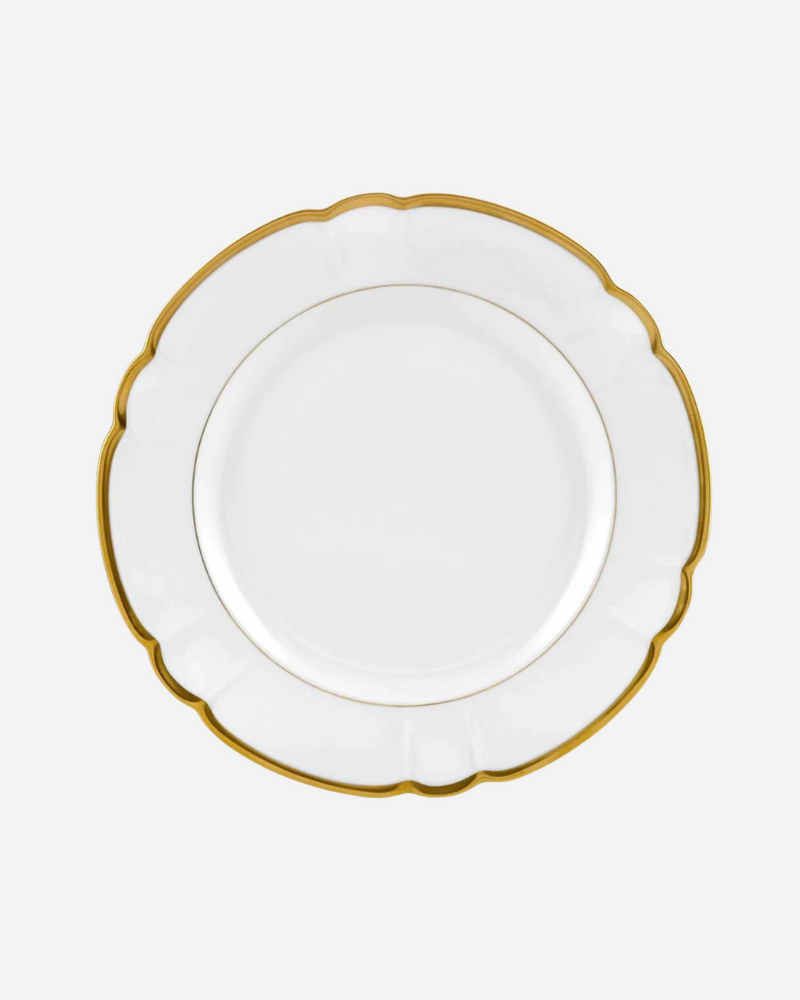 Colette Gold Charger Plate, Set of 4