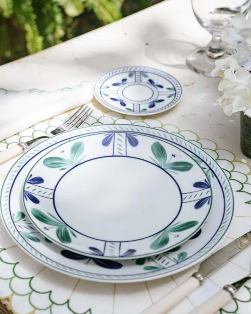 Escamas Verde Placemats, Set of 4