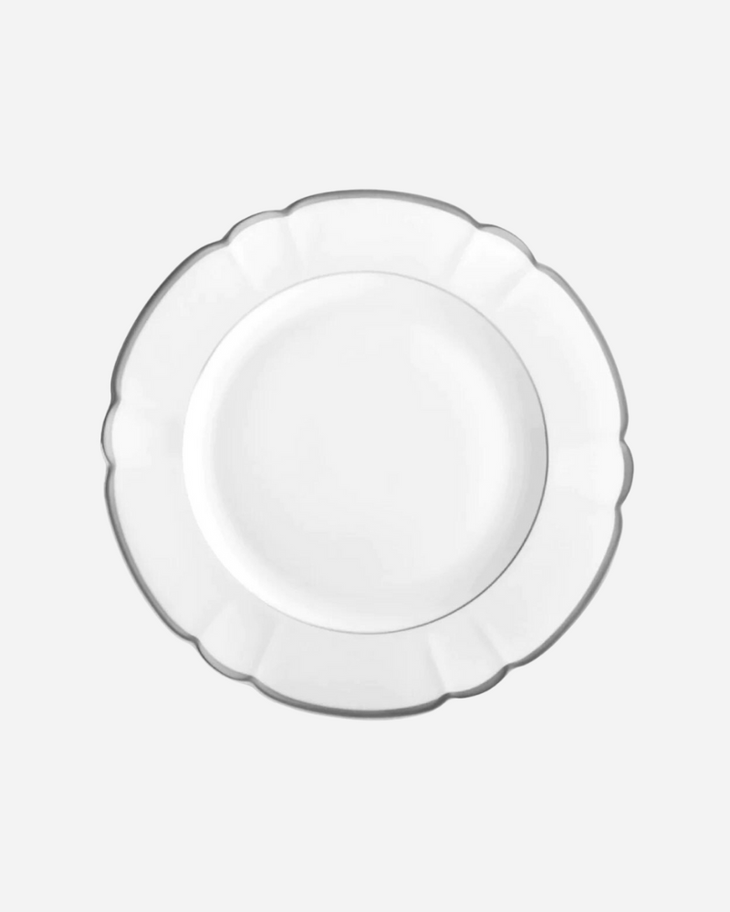 Colette Platinum Dessert Plate, Set of 4