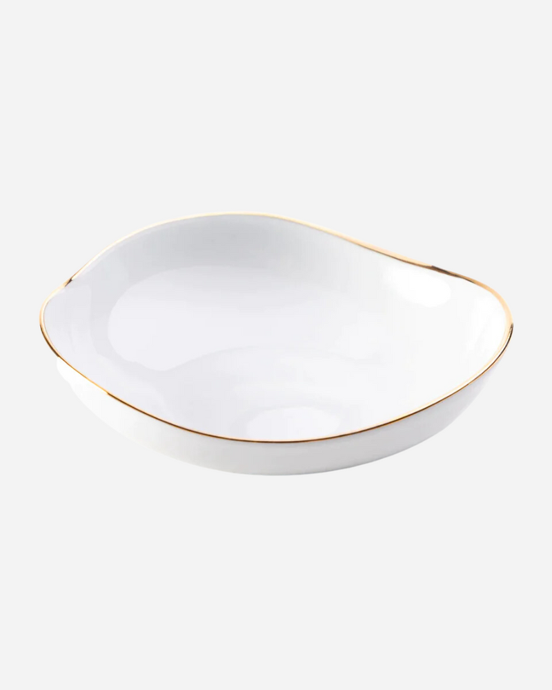 Simply Gold Large Salad Bowl