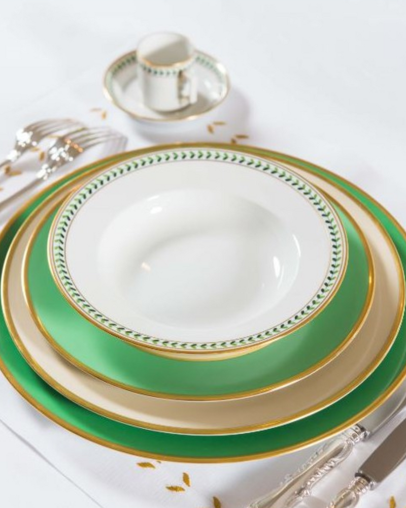 Schubert Emerald Charger Plate, Set of 2