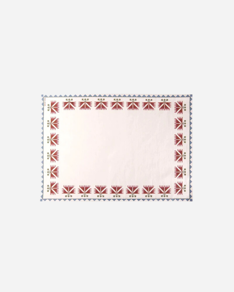 Carnation Rosewood Placemat, Set of 4