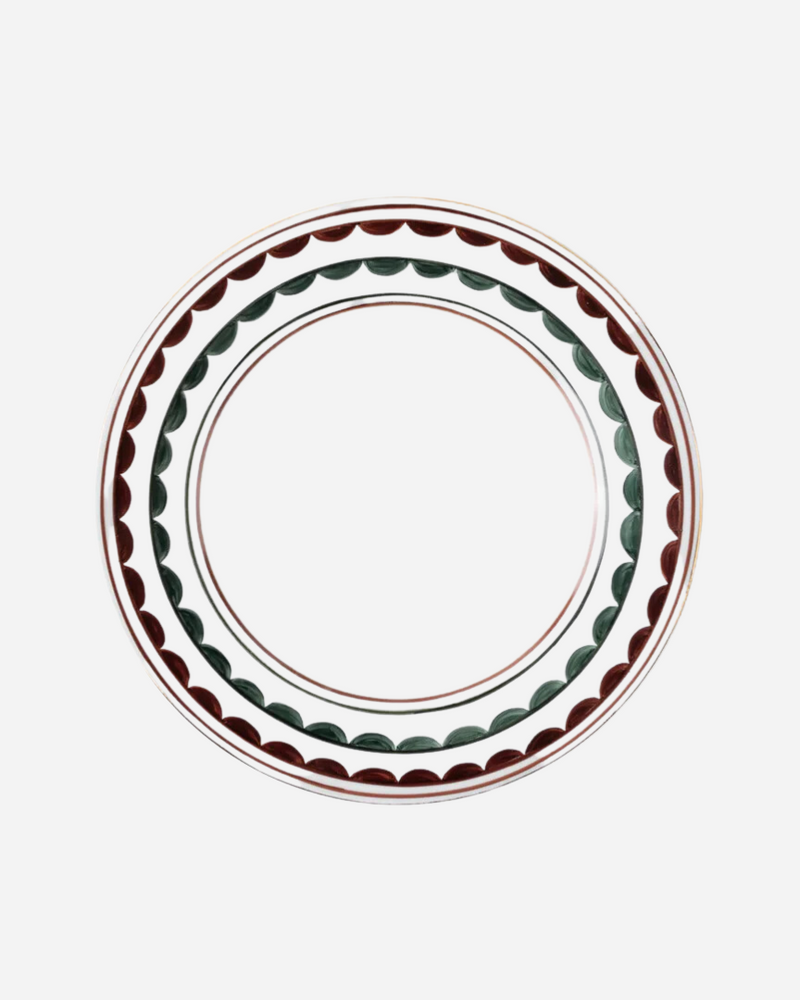 Scallop Dessert Plate, Set of 4